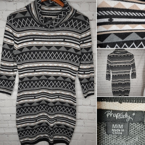 Rhapsody Dresses & Skirts - Rhapsody sweater dress size M